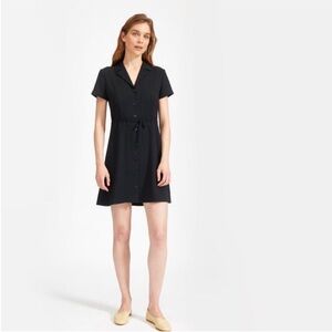 Everlane Japanese GoWeave Notch Dress